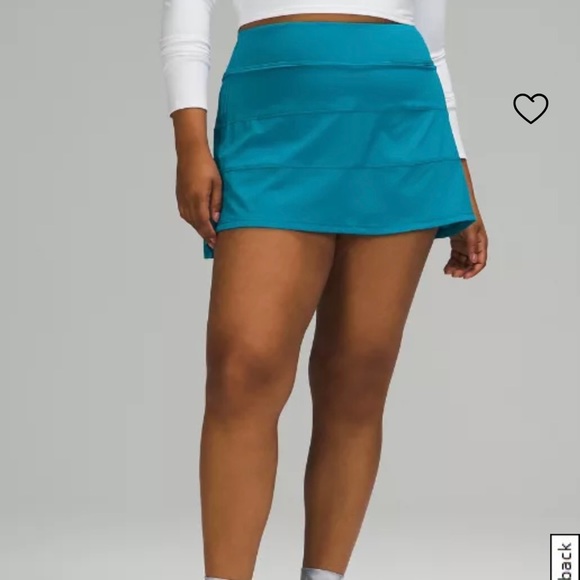 NWT LULULEMON Pace Rival Mid-Rise Skirt Tall (2) - Picture 3 of 7